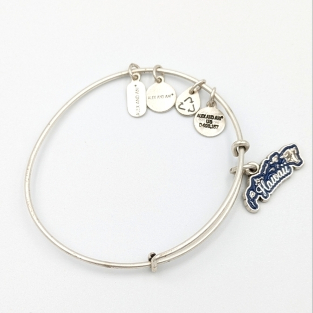 4/24$  Alex And Ani Hawaii Islands Exclusive Bangle Bracelet